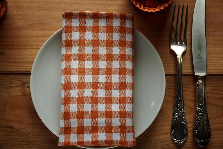 Tischgedeck, Gastronomie