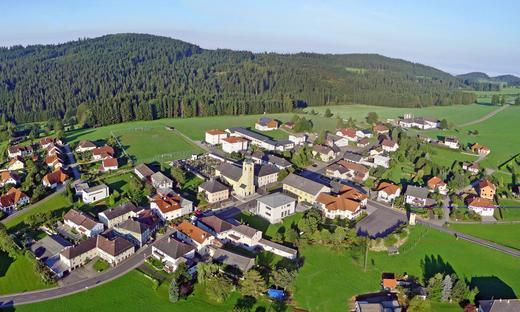 Luftaufnahme Ort Traberg